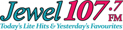 The Jewel 107.7 FM logo