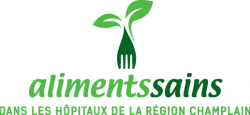 Logo d'Aliments sains dans les hôpitaux de la région Champlain